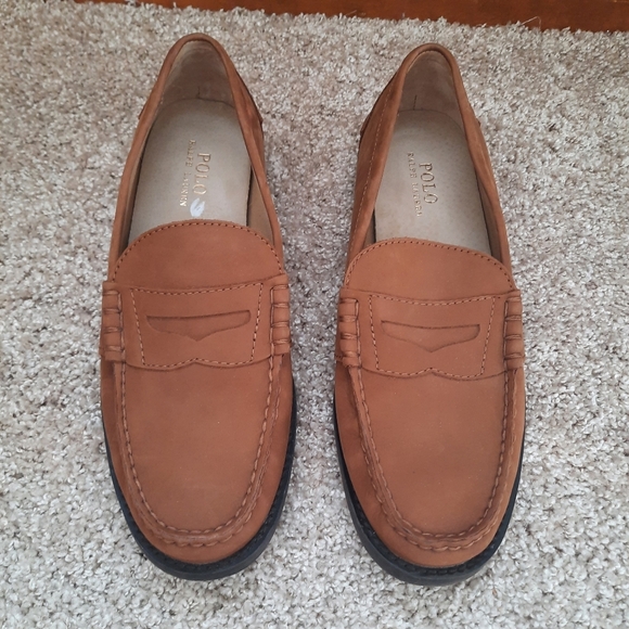 Polo Ralph Lauren Kennith Slip-on Loafer Suede Leather Preppy Size 11.5D main image 7